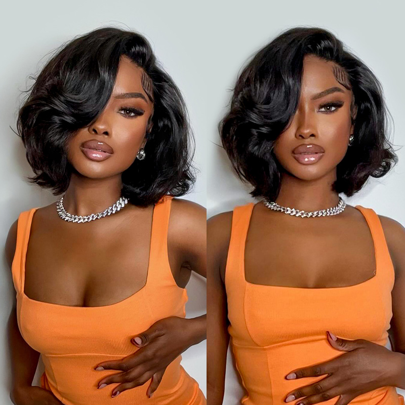 Glueless Wear And Go Human Hair Wig - 250% Density Human Hair Body Wave