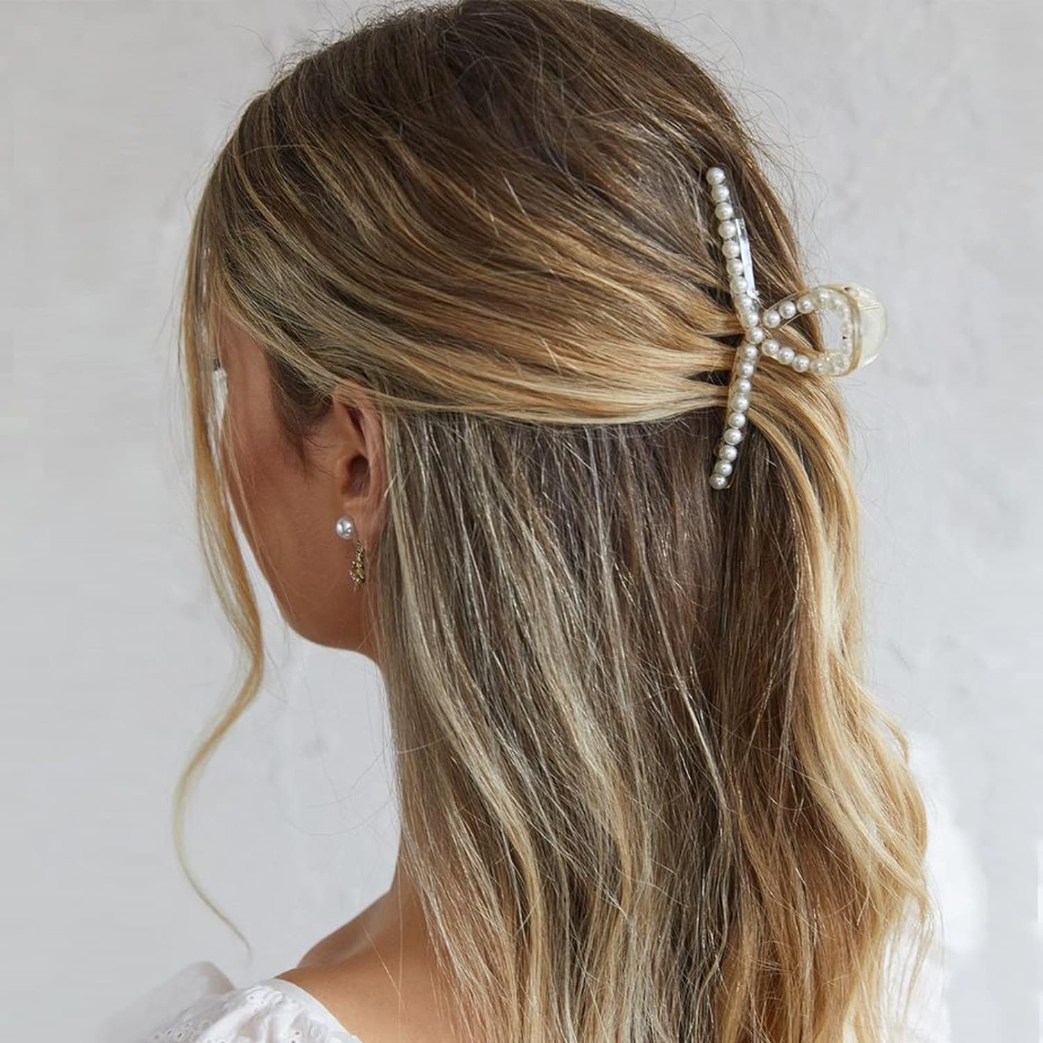 Elegant Imitation Pearl Hair C - đánh giá và giá Hair Bundles