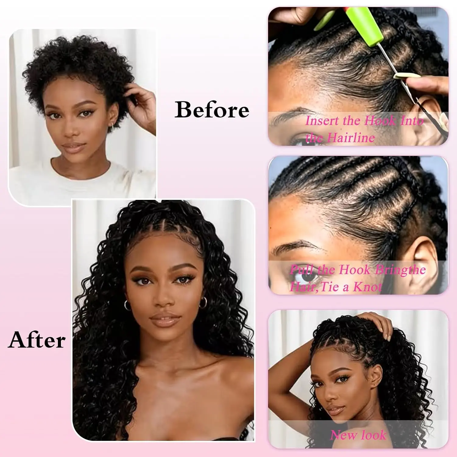 Natural Black Deep Wave Feathe - đánh giá và giá Hair Bundles