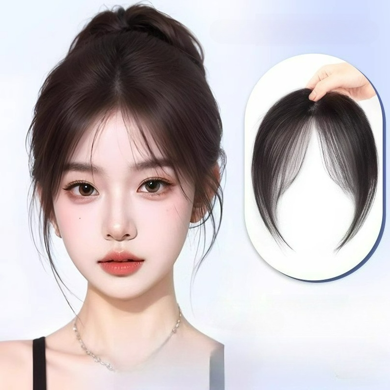 Ultra Light Human Hair Bangs F - đánh giá và giá Invisible Tape In Extensions Real Hair