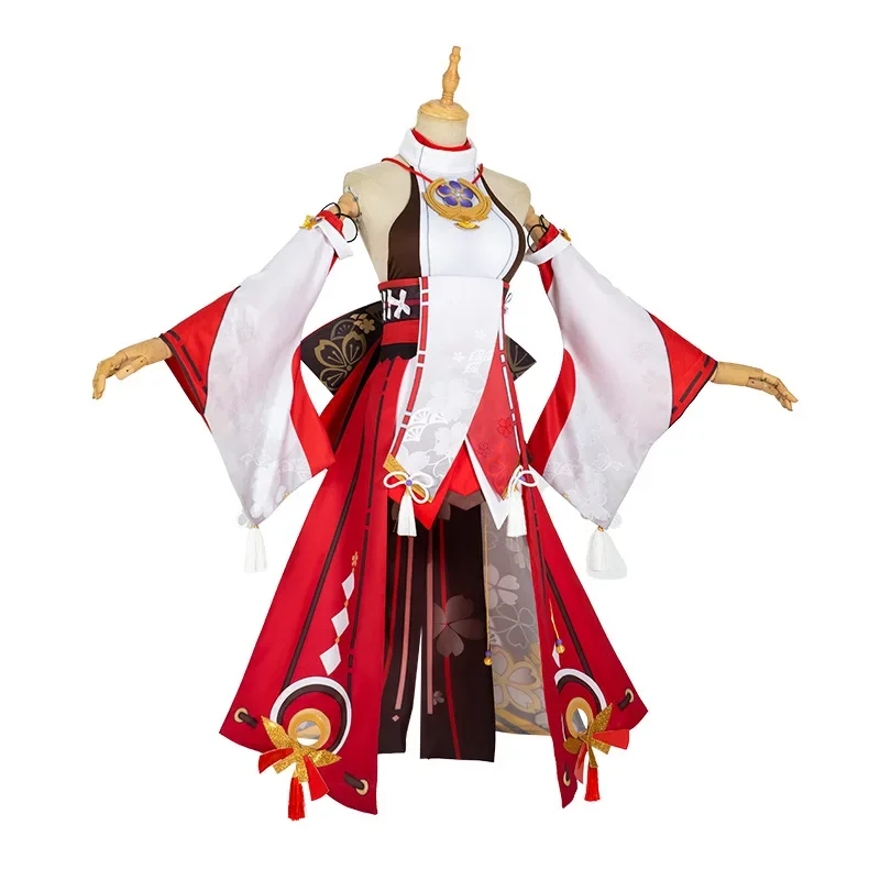 Yae Miko Cosplay Costume Game  - đánh giá và giá Synthetic Wigs