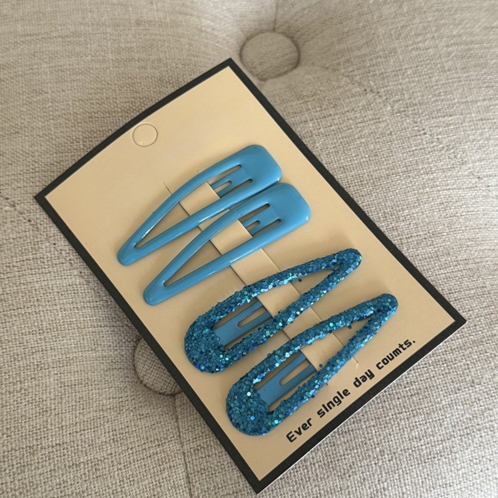 Korean Style Water Drop Barret - đánh giá và giá Hair Clips